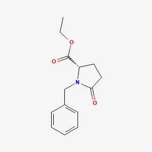 molecular formula C14H17NO3 B2949884 (S)-(+)-1-苄基-5-乙氧羰基吡咯烷-2-酮 CAS No. 137641-62-4