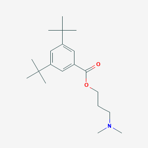 molecular formula C20H33NO2 B294991 3-(Dimethylamino)propyl 3,5-ditert-butylbenzoate 