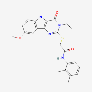 N-(4-methylphenyl)-2-[7-(morpholin-4-ylsulfonyl)-2-oxo-2,3,4,5-tetrahydro-1H-1-benzazepin-1-yl]acetamide