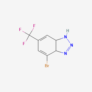 B2949937 1H-Benzotriazole, 4-bromo-6-(trifluoromethyl)- CAS No. 160473-81-4