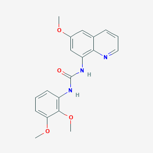 1-(2,3-Dimethoxyphenyl)-3-(6-methoxyquinolin-8-yl)urea