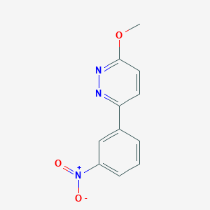 3-Methoxy-6-(3-nitrophenyl)pyridazine