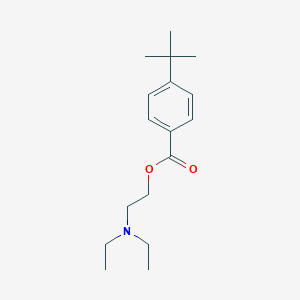 molecular formula C17H27NO2 B294997 2-(Diethylamino)ethyl 4-tert-butylbenzoate 