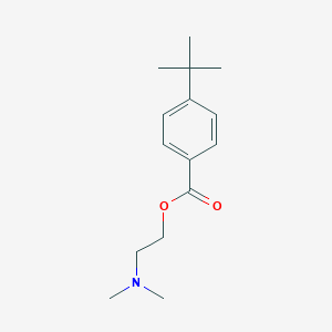 molecular formula C15H23NO2 B294998 2-(Dimethylamino)ethyl 4-tert-butylbenzoate 