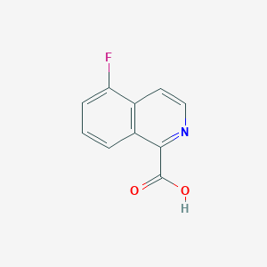 molecular formula C10H6FNO2 B2950041 5-Fluoroisoquinoline-1-carboxylic acid CAS No. 1179149-35-9