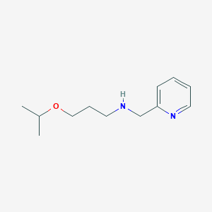 (3-Isopropoxy-propyl)-pyridin-2-ylmethyl-amine