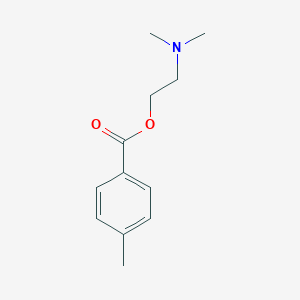 molecular formula C12H17NO2 B295007 2-(Dimethylamino)ethyl 4-methylbenzoate 