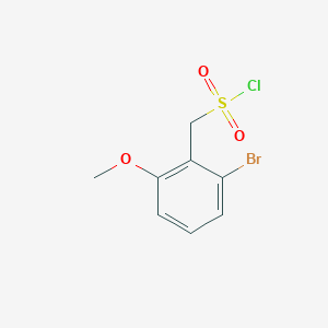 (2-Bromo-6-methoxyphenyl)methanesulfonyl chloride
