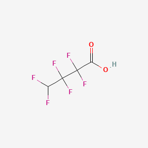 molecular formula C4H2F6O2 B2950154 2,2,3,3,4,4-六氟丁酸 CAS No. 679-12-9