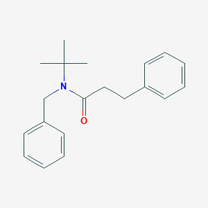 N-benzyl-N-(tert-butyl)-3-phenylpropanamide