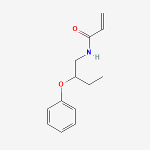 molecular formula C13H17NO2 B2950252 N-(2-Phenoxybutyl)prop-2-enamide CAS No. 2305499-95-8