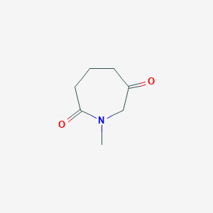 molecular formula C7H11NO2 B2950283 1-Methylazepane-2,6-dione CAS No. 2408969-10-6