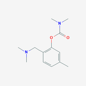 molecular formula C13H20N2O2 B295029 2-[(Dimethylamino)methyl]-5-methylphenyl dimethylcarbamate 