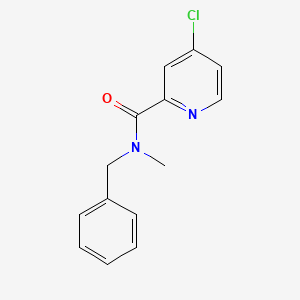 molecular formula C14H13ClN2O B2950340 N-benzyl-4-chloro-N-methylpyridine-2-carboxamide CAS No. 1094437-25-8