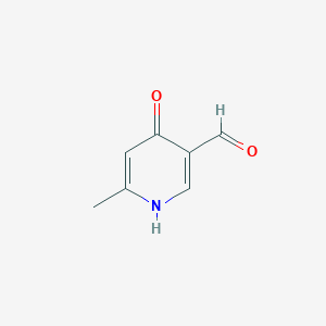 molecular formula C7H7NO2 B2950347 4-Hydroxy-6-methylnicotinaldehyde CAS No. 90490-55-4