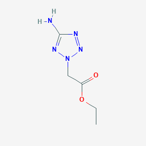 molecular formula C5H9N5O2 B2950358 乙酸(5-氨基四唑-2-基)酯 CAS No. 21744-50-3