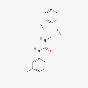 1-(3,4-Dimethylphenyl)-3-(2-methoxy-2-phenylbutyl)urea