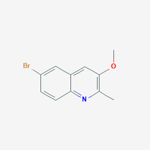 6-Bromo-3-methoxy-2-methylquinoline