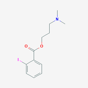 molecular formula C12H16INO2 B295042 3-(Dimethylamino)propyl 2-iodobenzoate 