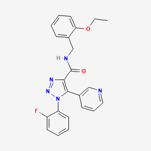 N-(2,5-difluorophenyl)-N'-{4-[4-(2,5-dimethylphenyl)-1,3-oxazol-2-yl]phenyl}urea