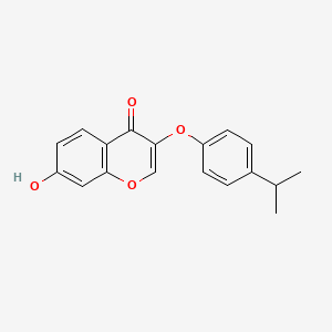 7-Hydroxy-3-(4-isopropyl-phenoxy)-chromen-4-one