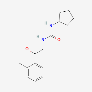 1-Cyclopentyl-3-(2-methoxy-2-(o-tolyl)ethyl)urea