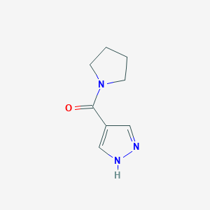 (1H-Pyrazol-4-yl)(pyrrolidin-1-yl)methanone