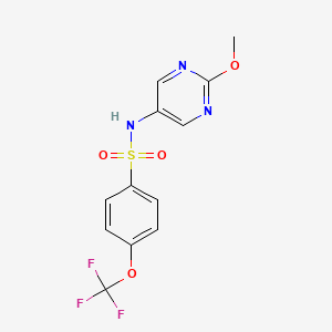 N-(2-methoxypyrimidin-5-yl)-4-(trifluoromethoxy)benzenesulfonamide