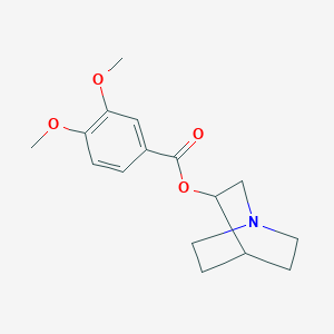 1-Azabicyclo[2.2.2]oct-3-yl 3,4-dimethoxybenzoate