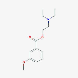 molecular formula C14H21NO3 B295054 2-(Diethylamino)ethyl 3-methoxybenzoate 