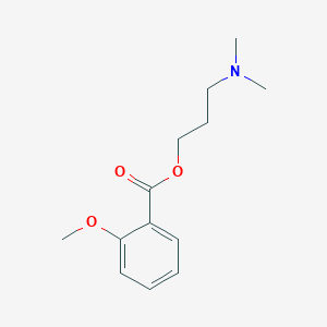 molecular formula C13H19NO3 B295055 3-(Dimethylamino)propyl 2-methoxybenzoate 