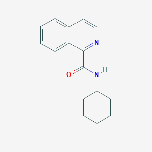 N-(4-methylidenecyclohexyl)isoquinoline-1-carboxamide
