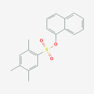 Naphthalen-1-yl 2,4,5-trimethylbenzene-1-sulfonate