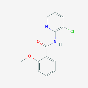 molecular formula C13H11ClN2O2 B295058 N-(3-chloropyridin-2-yl)-2-methoxybenzamide 