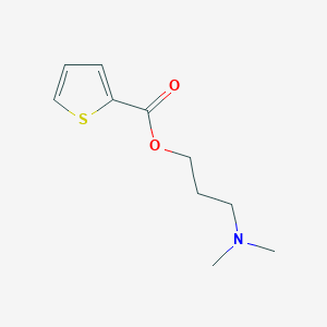 molecular formula C10H15NO2S B295061 3-(Dimethylamino)propyl thiophene-2-carboxylate 