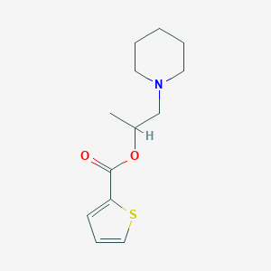 1-(Piperidin-1-yl)propan-2-yl thiophene-2-carboxylate