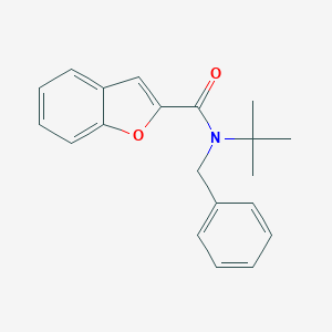 N-benzyl-N-tert-butyl-1-benzofuran-2-carboxamide