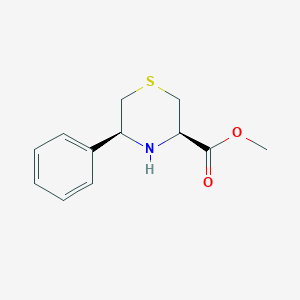 Methyl (3R,5S)-5-phenylthiomorpholine-3-carboxylate