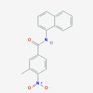 3-methyl-N-(naphthalen-1-yl)-4-nitrobenzamide