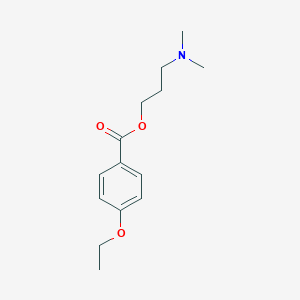 molecular formula C14H21NO3 B295068 3-(Dimethylamino)propyl 4-ethoxybenzoate 