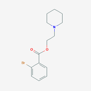 2-(1-Piperidinyl)ethyl 2-bromobenzoate