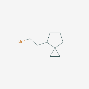 7-(2-Bromoethyl)spiro[2.4]heptane