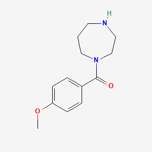 molecular formula C13H18N2O2 B2950833 1-(4-Methoxybenzoyl)-1,4-diazepane CAS No. 815650-87-4