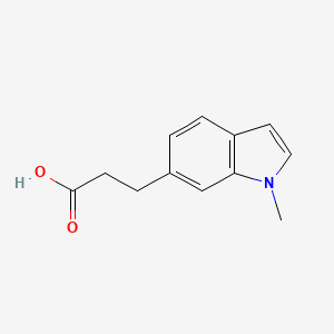 3-(1-Methylindol-6-yl)propanoic acid