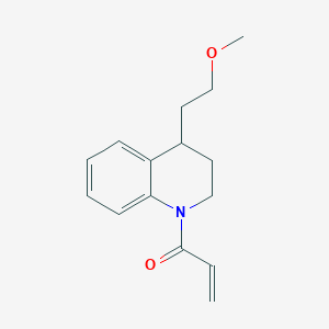 1-[4-(2-Methoxyethyl)-3,4-dihydro-2H-quinolin-1-yl]prop-2-en-1-one