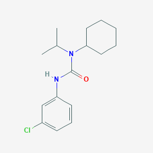 molecular formula C16H23ClN2O B2950898 N'-(3-chlorophenyl)-N-cyclohexyl-N-isopropylurea CAS No. 197171-00-9