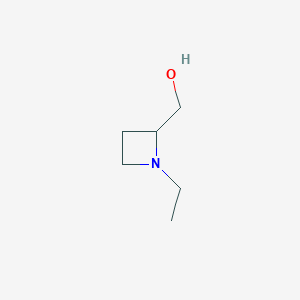 molecular formula C6H13NO B2950904 (1-Ethylazetidin-2-yl)methanol CAS No. 2089257-54-3