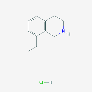 molecular formula C11H16ClN B2950939 8-Ethyl-1,2,3,4-tetrahydroisoquinoline hydrochloride CAS No. 2174002-46-9