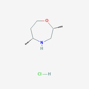 (2R,5R)-2,5-Dimethyl-1,4-oxazepane hydrochloride