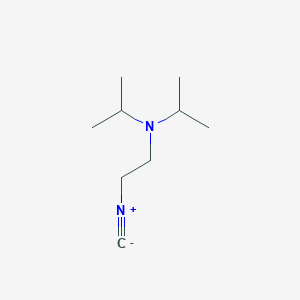 molecular formula C9H18N2 B2950969 N-(2-Isocyanoethyl)-N-propan-2-ylpropan-2-amine CAS No. 2056875-20-6